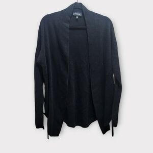 Express cardigan with braded lower sides